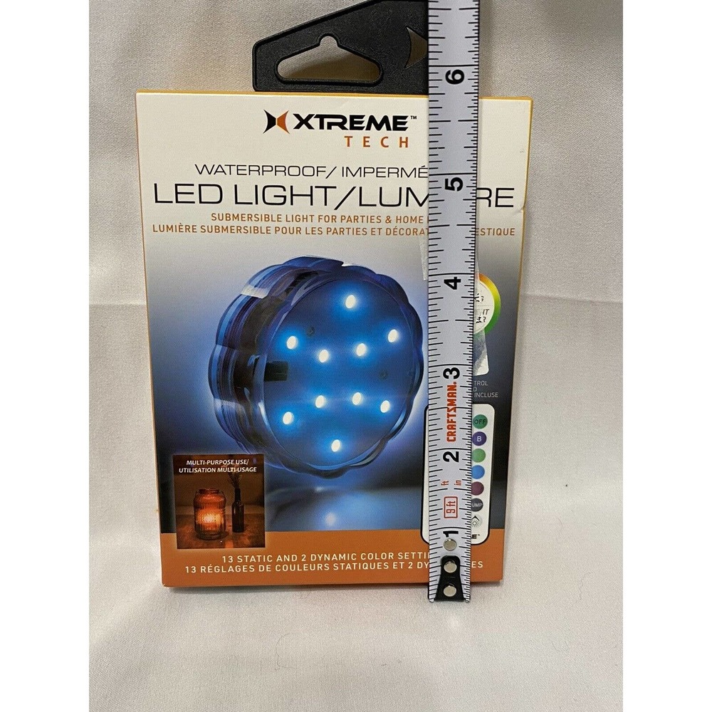 Xtreme Tech LED Light - Waterproof - 13 Static And 2 Dynamic Color Setting - Picture 3 of 3